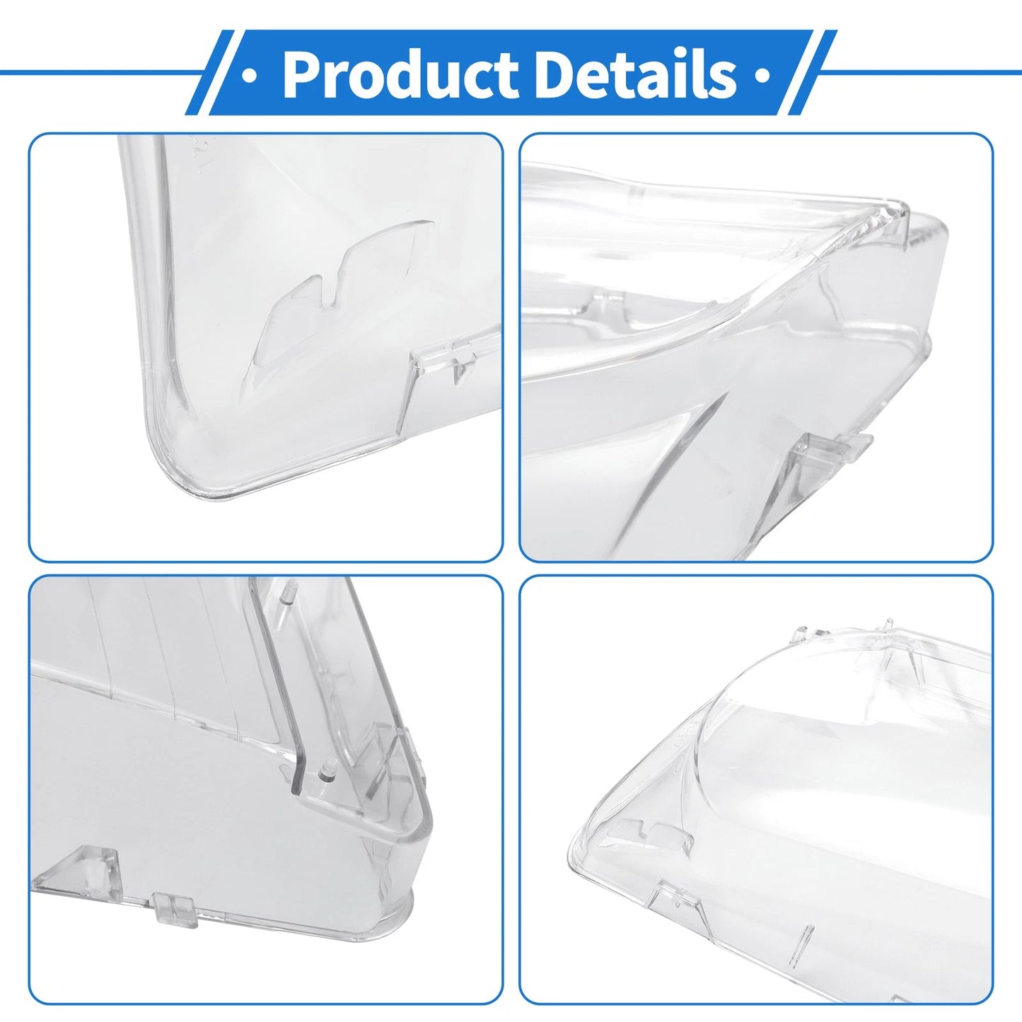 1 Pc Front Left Headlight Lens Cover for BMW 325Ci (2001-2002)