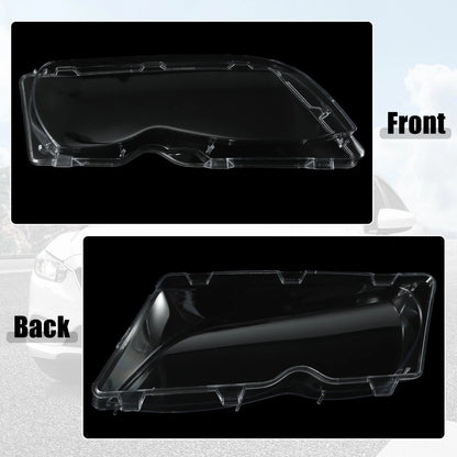 Right Car Front Headlight Lens Cover for BMW E46 2002-2005 (2002-2005)