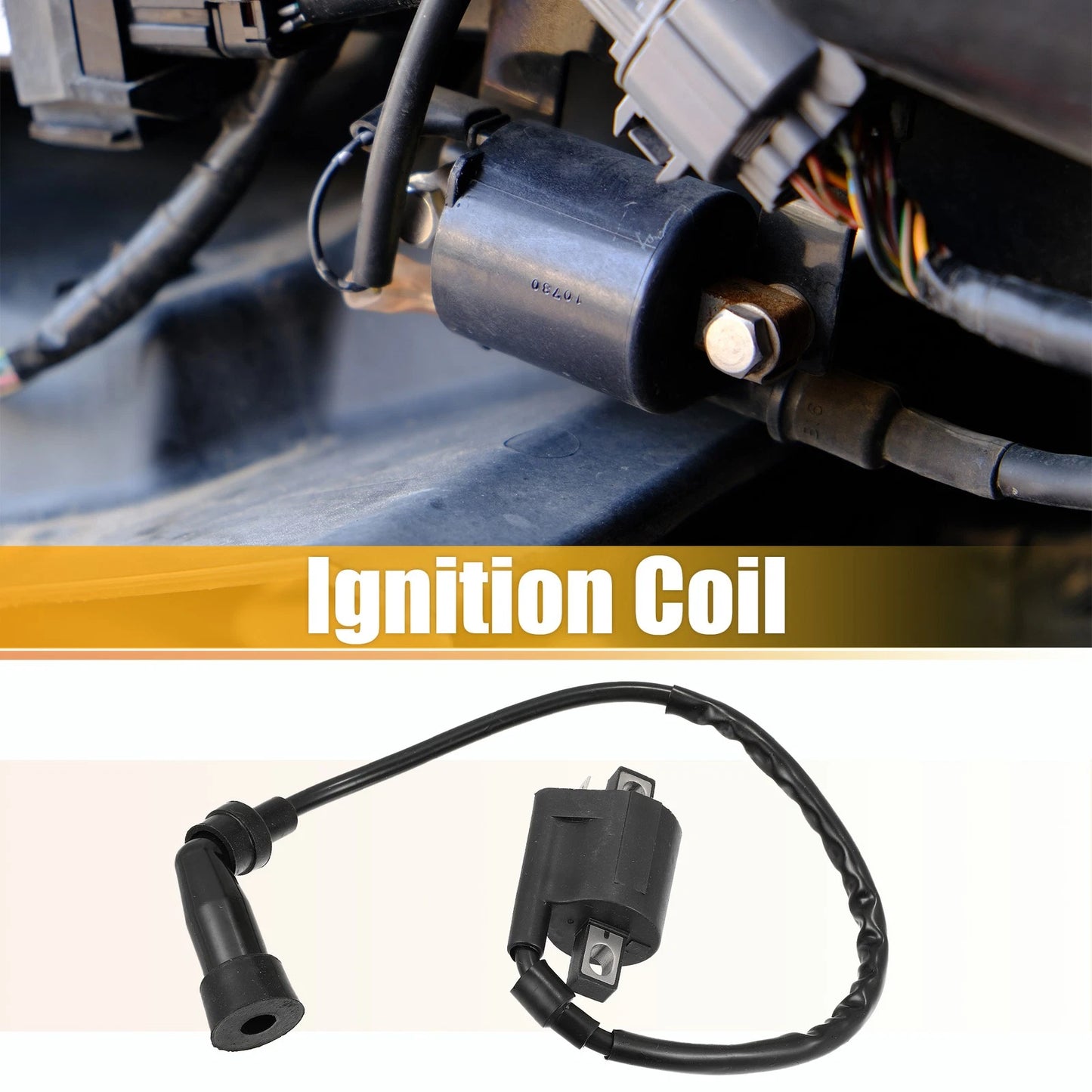 Ignition Coil for Yamaha Big Bear 400 YFM400A YFM400 YFM400F ATV