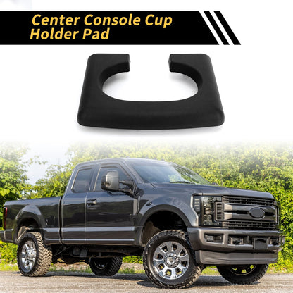 Center Console Cup Holder Pad for Ford F-150 (2004-2014) Black Replacement