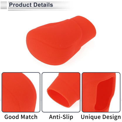 Red Silicone Gear Shift Knob Cover for Honda Accord (2018-2022)