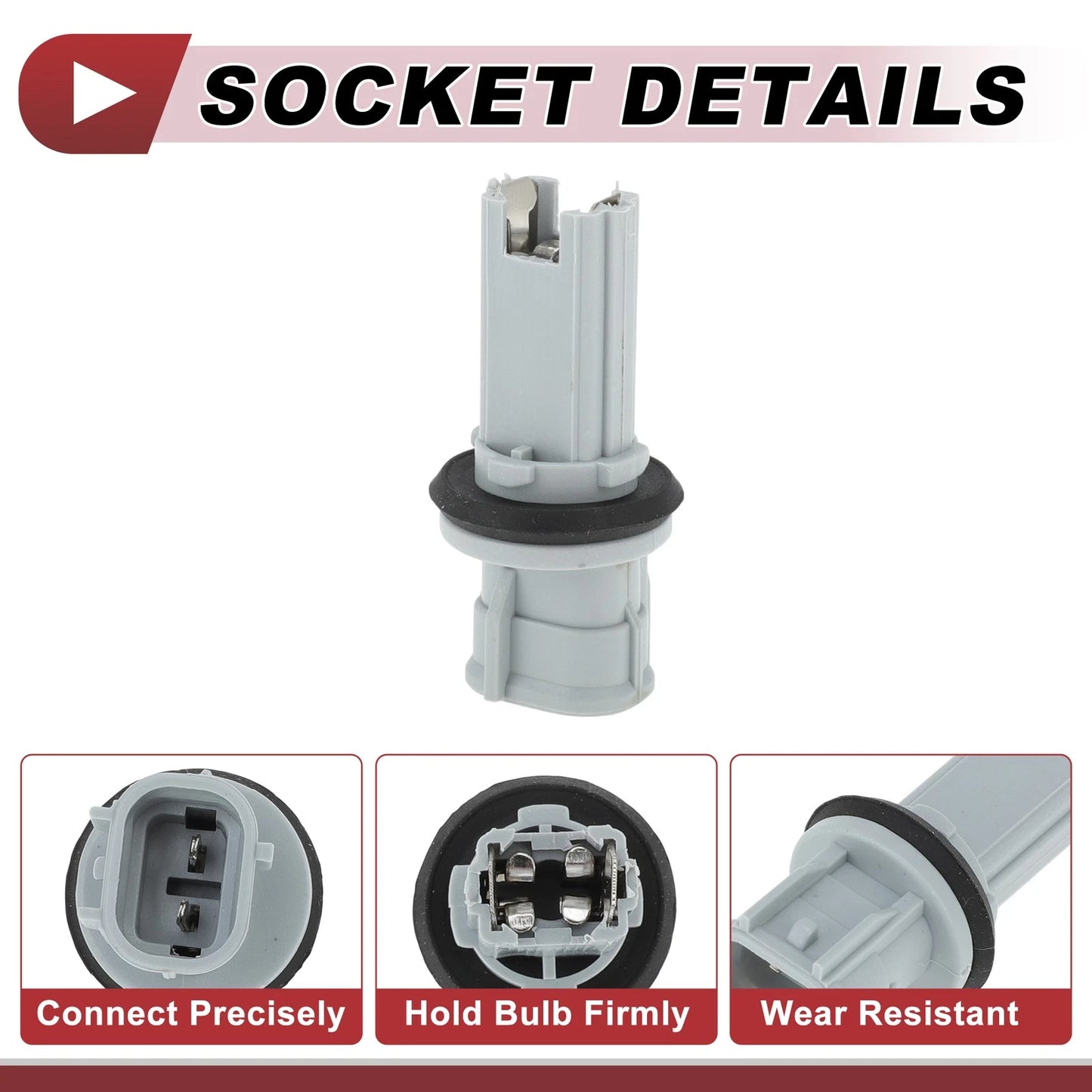 Turn Signal Light Socket for Lexus LX470 (1998-2007) - 1 x 2 Pin Socket