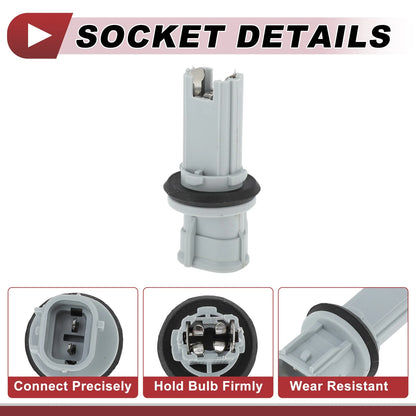 Turn Signal Light Socket for Lexus LX470 (1998-2007) - 1 x 2 Pin Socket