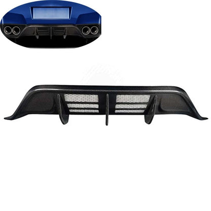 Real Carbon Fiber Rear Diffuser W Style For Nissan GT-R GTR R35 CBA 2008-2011