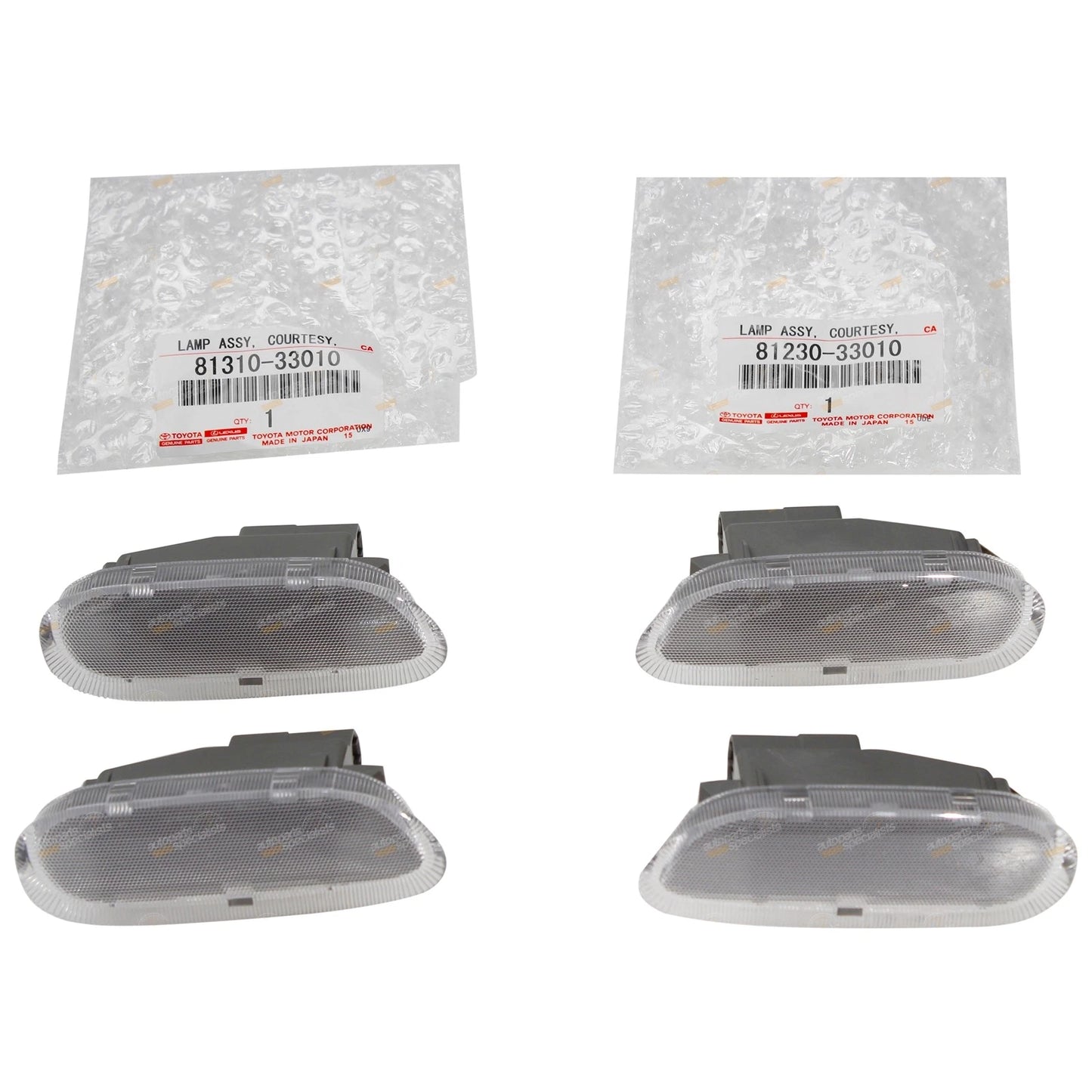 Door Lamp / 4 x / Door Lamps for Toyota Prado 120 Series (2002–2009)