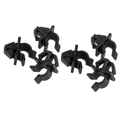 6 x Black Bonnet Support Holder Clips for Suzuki Car