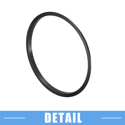 4 x AC Vent Ring Cover Trim for Toyota Tacoma (2016-2024) Aluminum Alloy Black