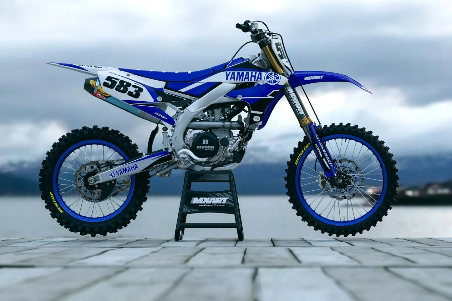 Custom Graphics Kit for Yamaha YZF 250 2014-2018 DUSTY STYLE Stickers