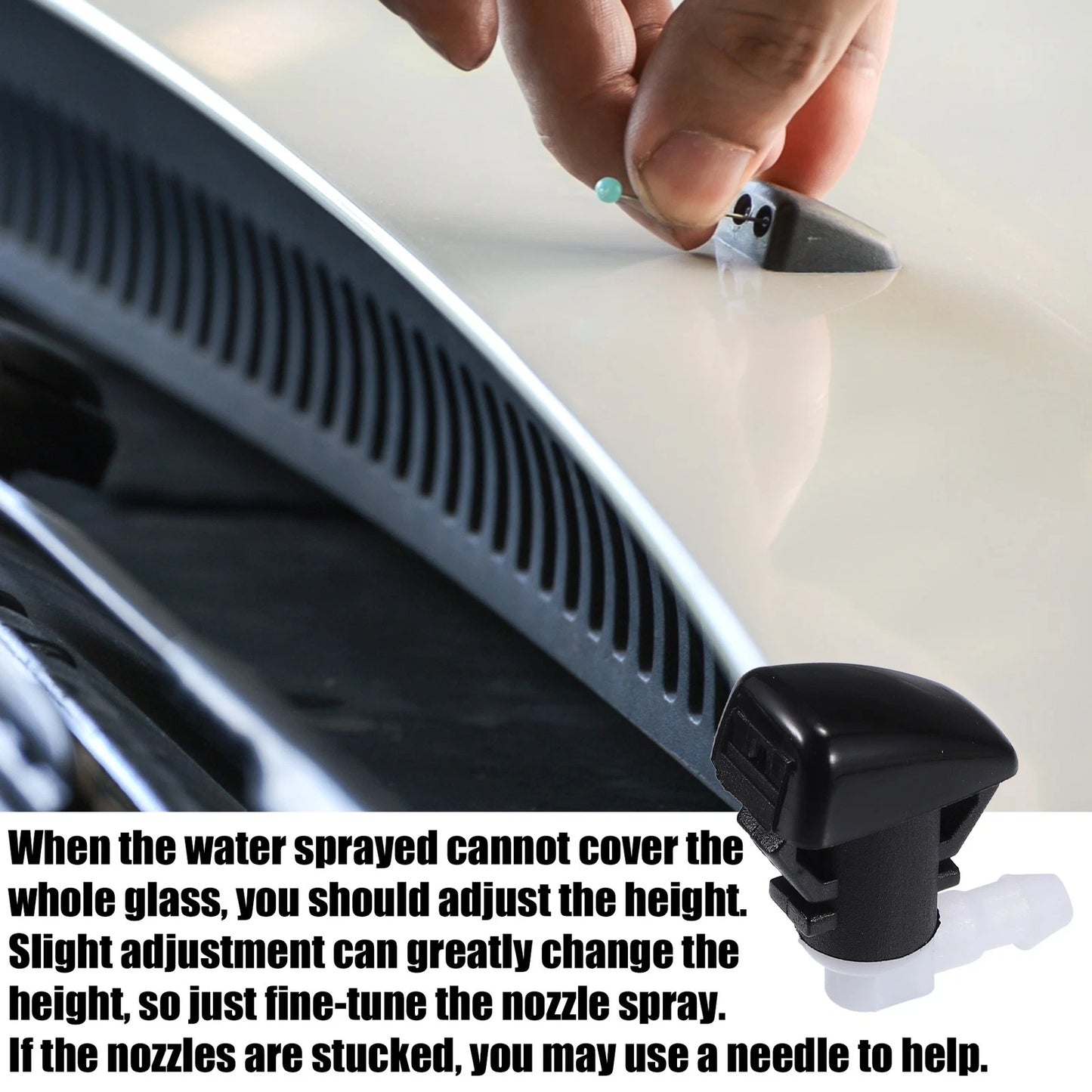 Windshield Washer Water Nozzle Spray for Dodge Durango