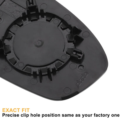 Left Side Mirror Glass w/ Backing Plate for Nissan Altima (2019-2021)