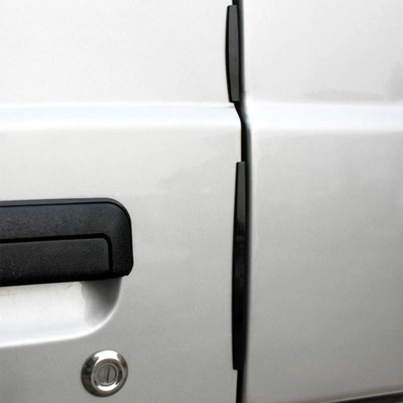 8 x Black Car Side Door Edge Protector Trim Guard Protection Strip for All Cars