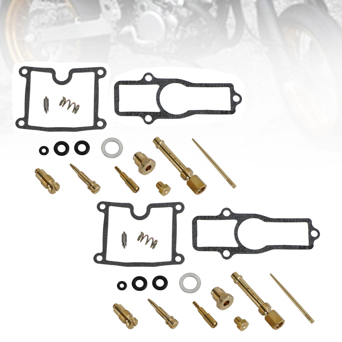 2 x Carburetor Repair Kit for Kawasaki Z400 KZ400FX KZ550 GPZ550 (1980-1983)