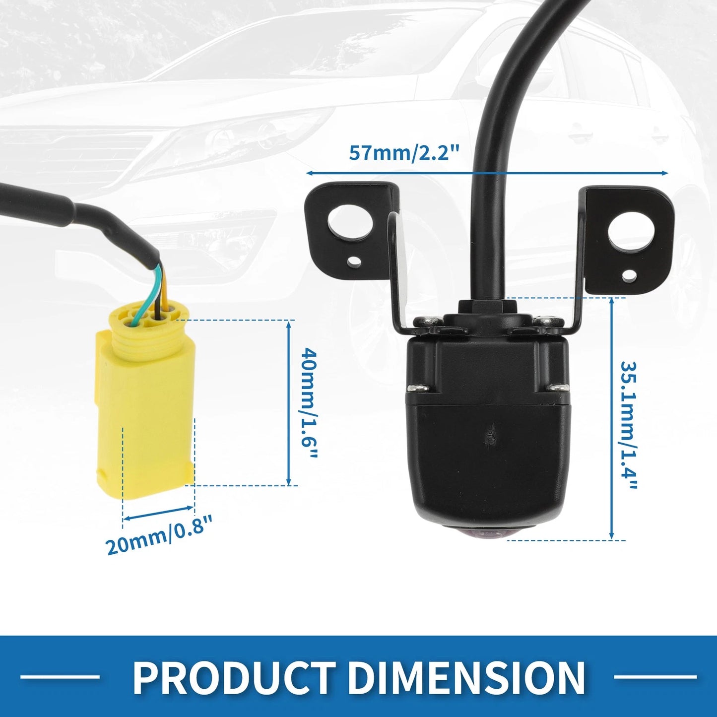 Rear View Backup Camera for Kia Sorento (2014-2015)