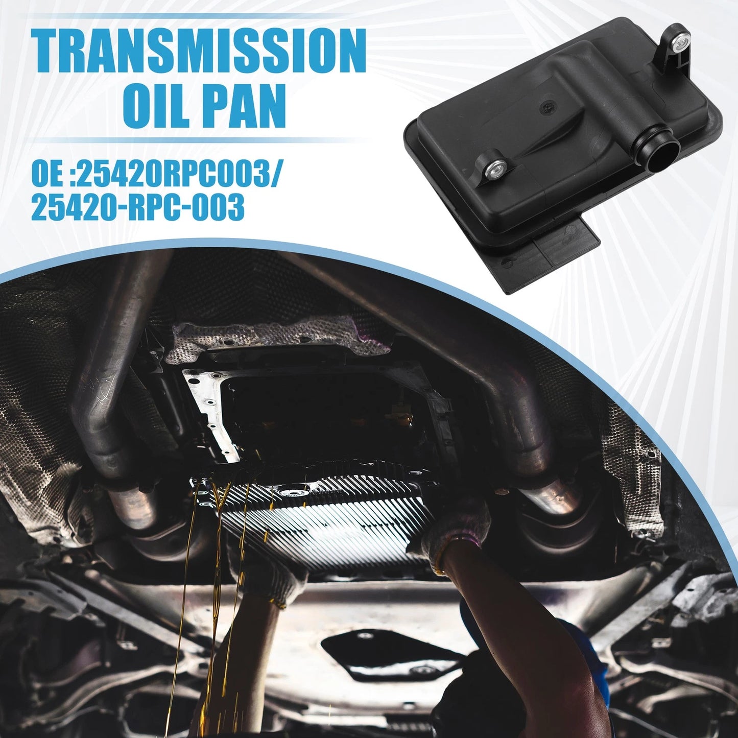 Oil Pan & Automatic Transmission Filter for Honda Civic (2006-2008)