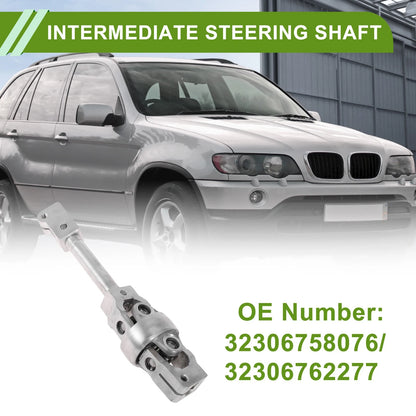 Steering Column Shaft for BMW X5 2000-2006 2 x Metal Steering Shafts