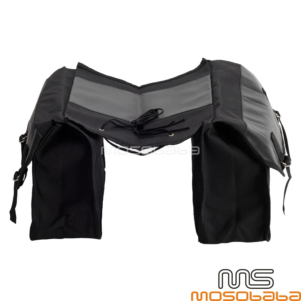 Large Capacity Canvas Tool Bags for Suzuki Honda Kawasaki Vulcan