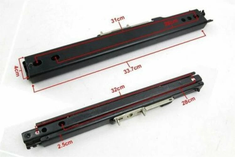 Sliding Seat Adjuster Mount Rail for Universal Sports Racing/4WD Seats (N/A)