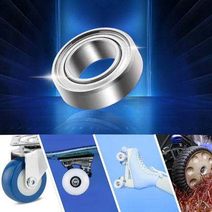 10 x 7x13x4mm / Double Metal Shield MR137ZZ / for Car Deep Groove Ball Bearings