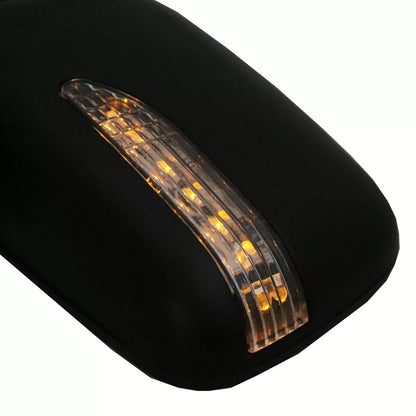 x2 Black LED Door Wing Mirrors for Toyota Hilux2005-2015