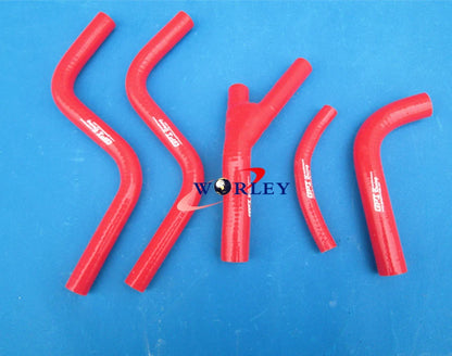 Silicone Blue Radiator Hoses for Honda CR250R (1985-1987)