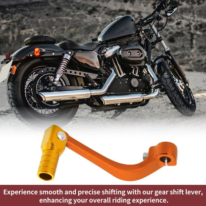 Folding Shifter Lever for Honda CRF110F (2013-2018) - Orange Gold Tone