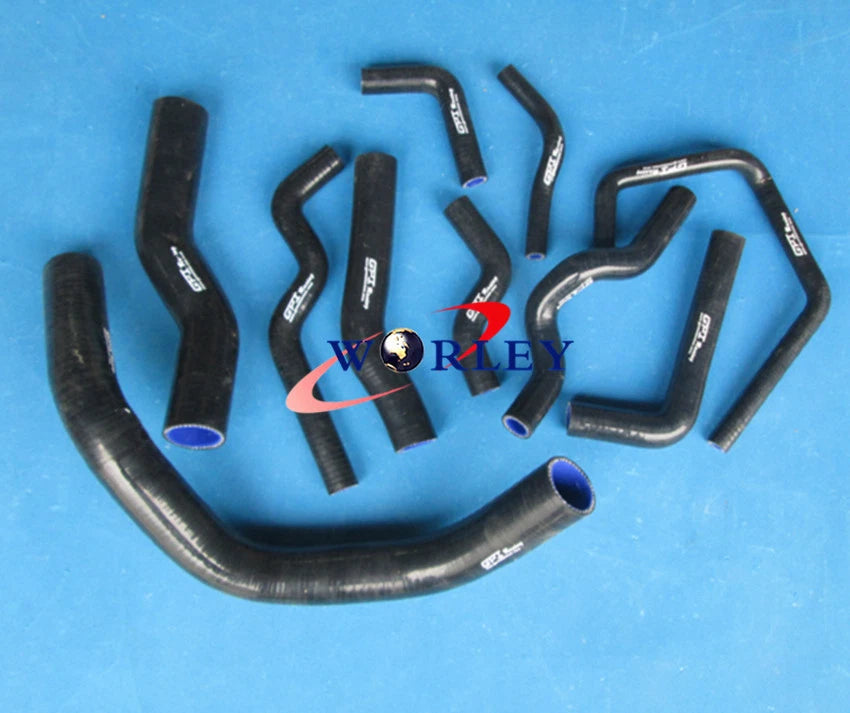 GREEN Silicone Heater Hose Kit for Nissan Silvia S13 S14 S15 200SX 240SX (1989-2002)