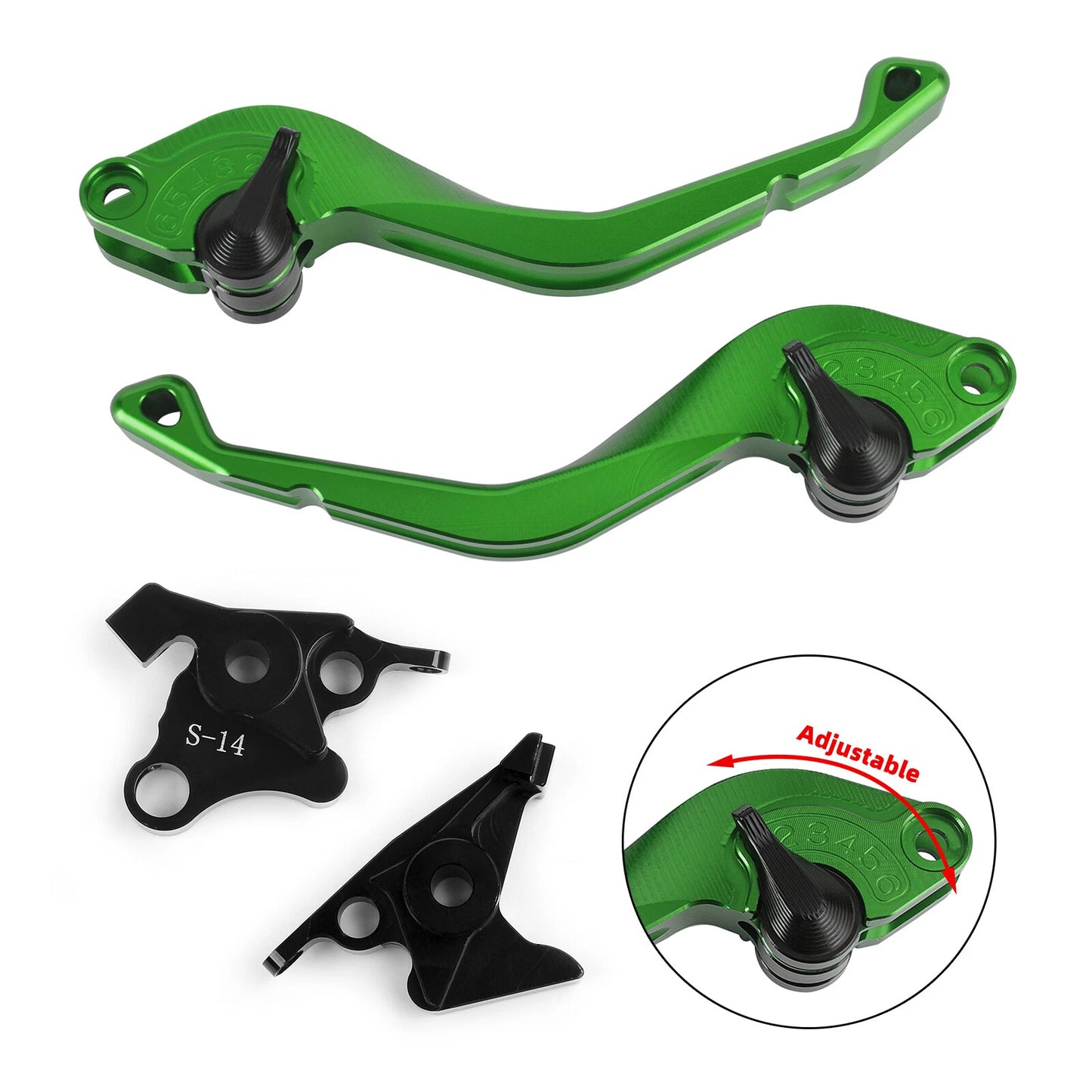 CNC Short Brake Clutch Lever for Suzuki Hayabusa/GSXR1300 (2008-2017)