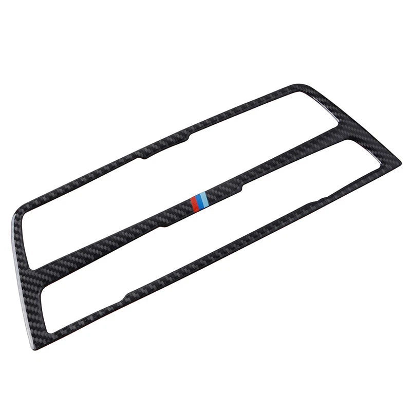 AC Carbon Fiber M Color Center CD Panel Cover Trim for BMW F30 F35 (2003-2018)
