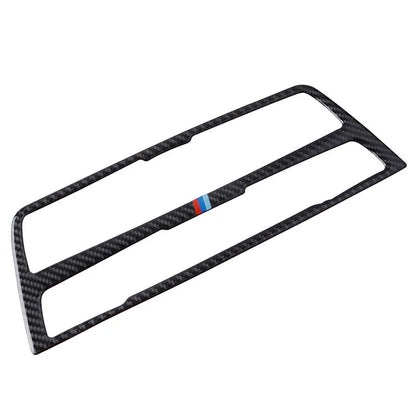 AC Carbon Fiber M Color Center CD Panel Cover Trim for BMW F30 F35 (2003-2018)