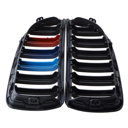 Matte Black M Color Front Kidney Grille for BMW 3 Series E90 E91 (2007-2013)