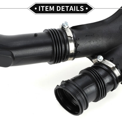 Car Intake Hose for BMW F01 7 Series 740i (2007-2012) - Black 2 x No.13717582312