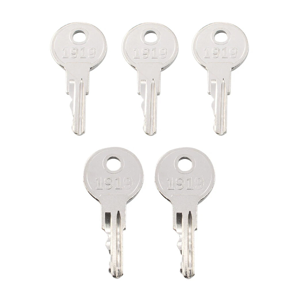 5 x Ignition Keys w/Key Ring for EZGO Golf Carts (1982 - Present)