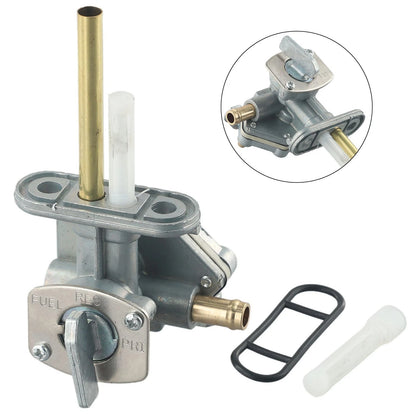 Fuel Petcock / Gas Tank / Aluminum Alloy Rubber Switch for Kawasaki EN500