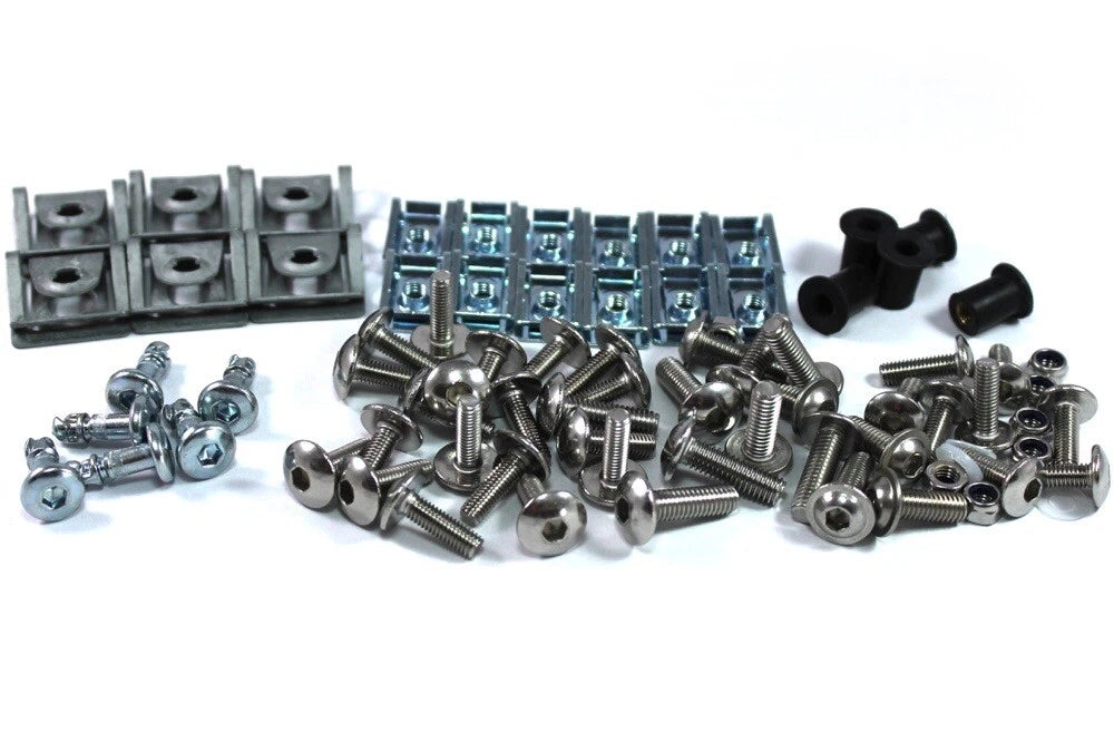 6x Hex Allen Dzus Fairing Bolts for Aprilia Mille RSV 1000 (1998–1999)
