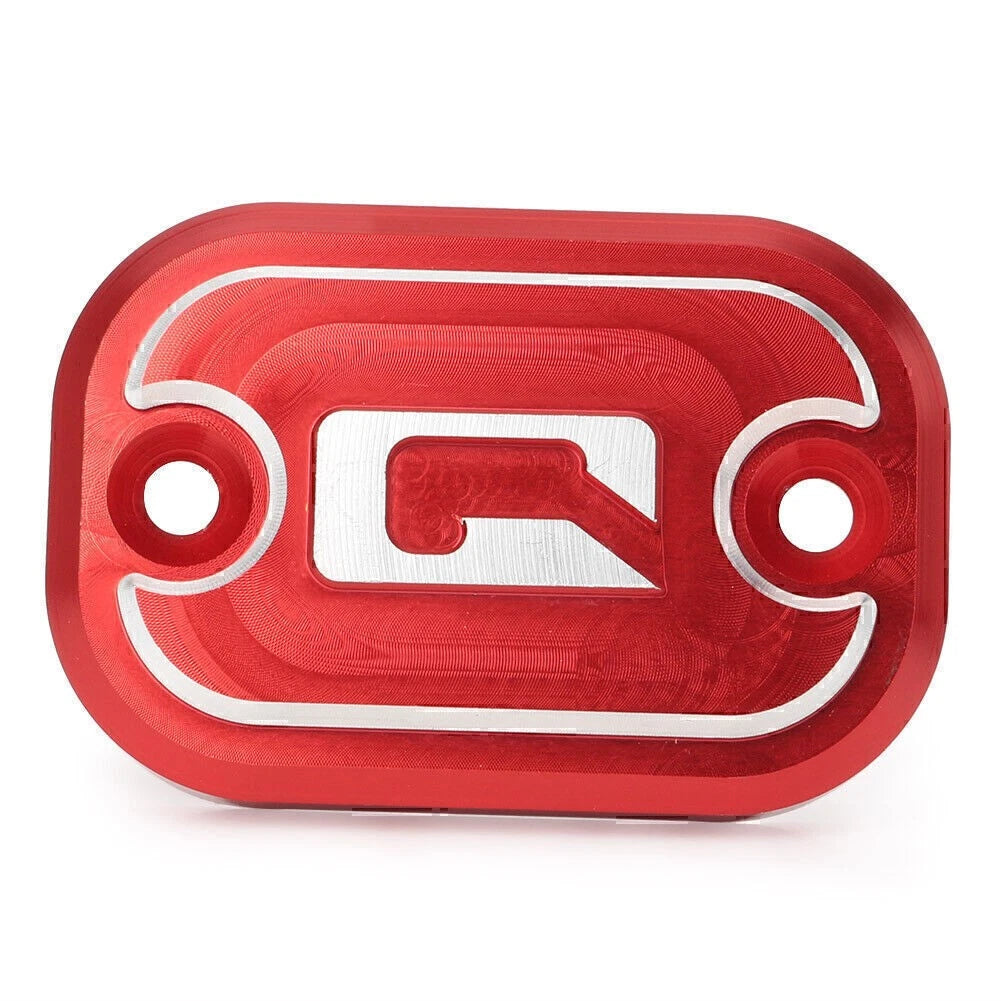 Red Front Brake Fluid Reservoir Cap Cover for YAMAHA QBIX 125 (2017-2018)