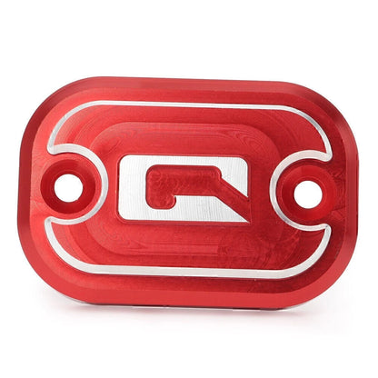 Red Front Brake Fluid Reservoir Cap Cover for YAMAHA QBIX 125 (2017-2018)