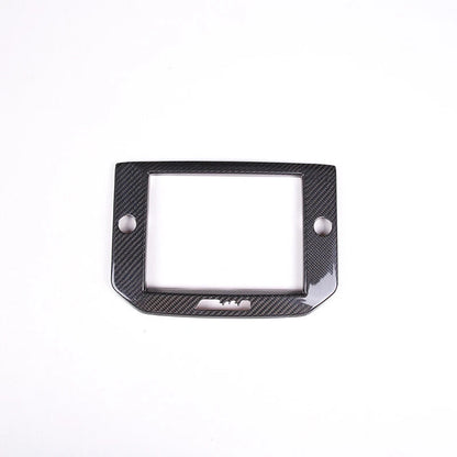DRY Carbon Fiber Center Navigation Screen Frame Trim for Maserati Ghibli 2014-19