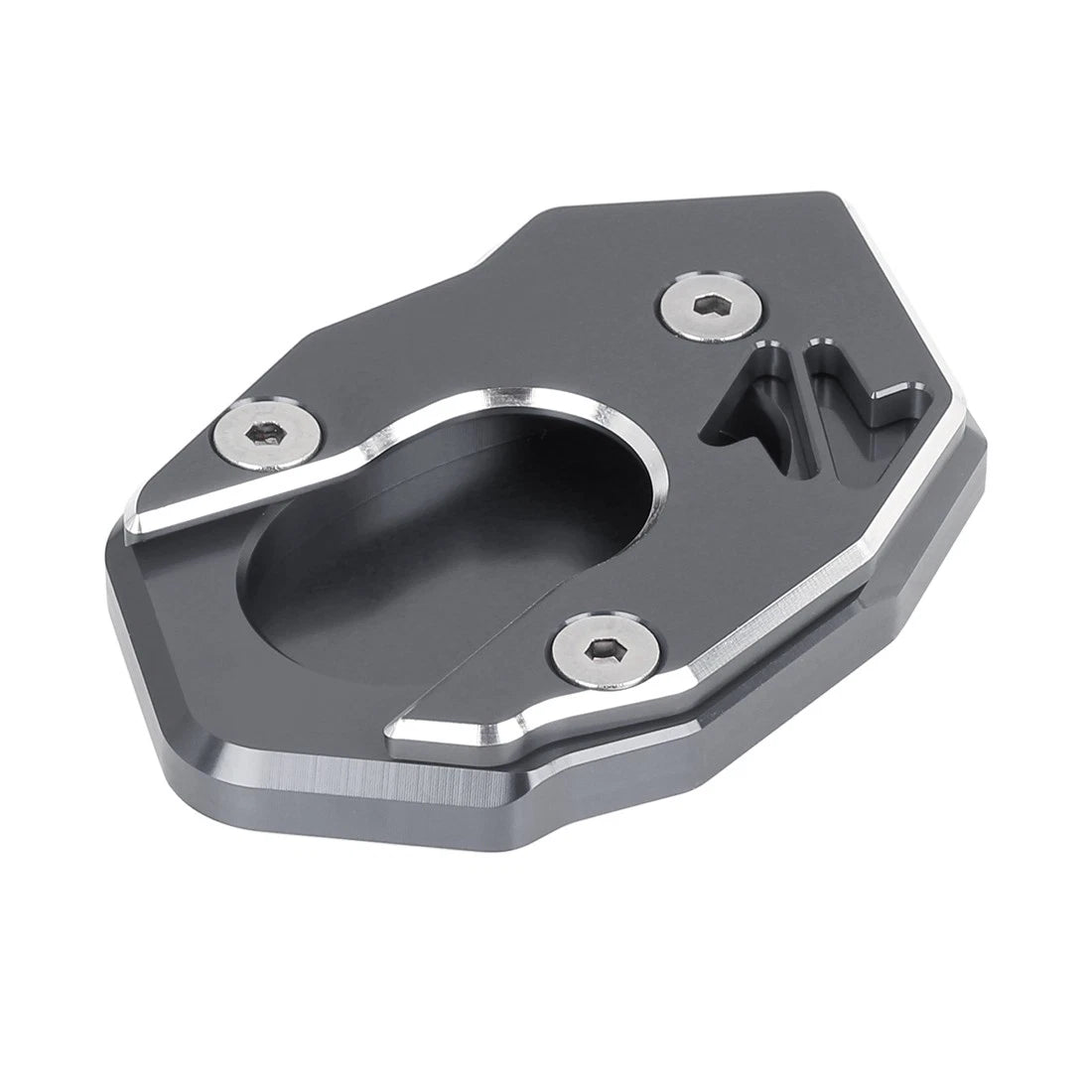 Side Stand Extension Pad Gray for Kawasaki Z900RS (2017–2019)