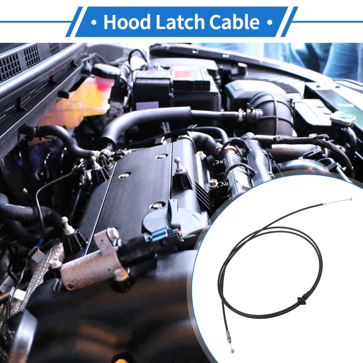 Hood Latch Cable for Toyota Previa