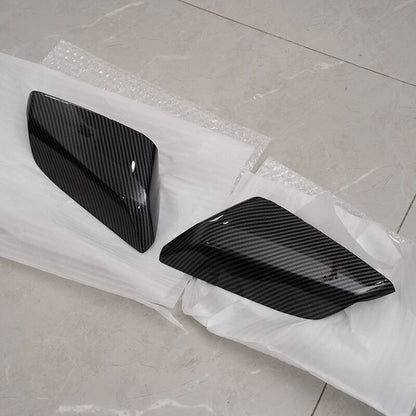 Carbon Black Rear View Mirror Cap Cover for Chevrolet Malibu (2016-2022)