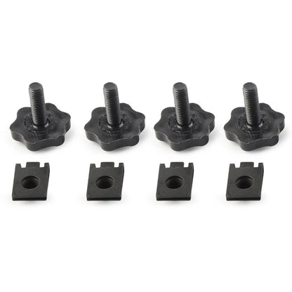 4X Saddlebag Lock Mounting Theft Deterrent Bolts for Harley FLHT FLHTCU (2000-2023)