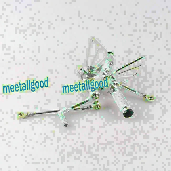 Silver Adjustable Race Footpegs for Ducati 1098 1098S (2007-2009)
