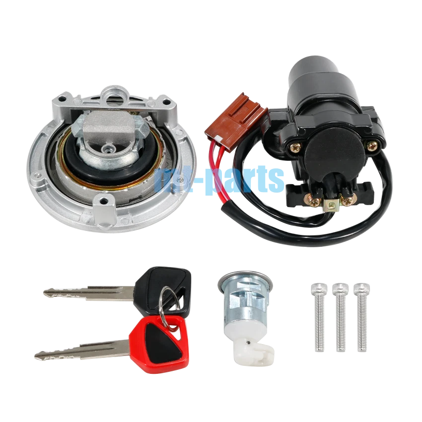 Ignition Key Switch Fuel Cap Seat Lock for Honda CRF1100A (2021-2023)