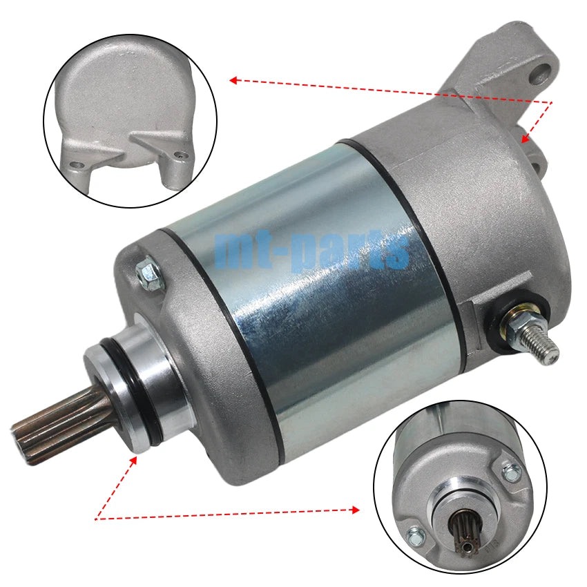 Starter Motor Assembly for Honda CB400SF Super Four, CB-1, CB400F (1992-1998)