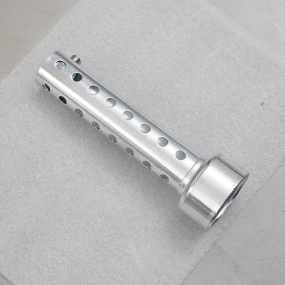 42mm Silver Universal Motorcycle Exhaust Can Silencer Muffler for Motorcycles