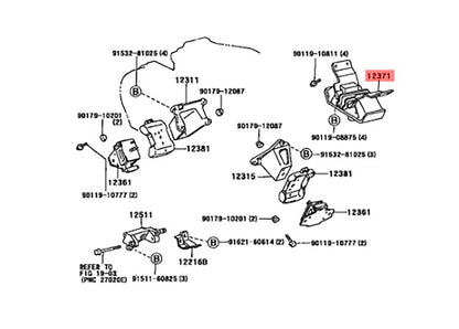 Engine Mount for Toyota Hilux (1989-2004)