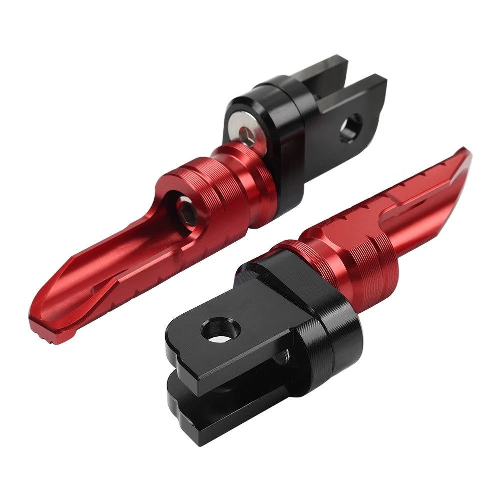 Red Front Footrest Pegs for BMW R Nine T/Scrambler, F900R (2020-2023)