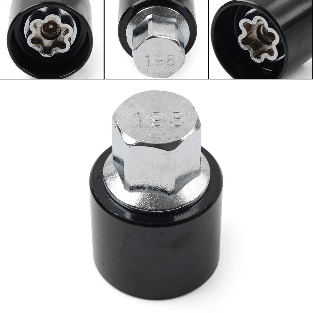Locking Wheel Nut Key Tool for Vauxhall (Fits Various Models)