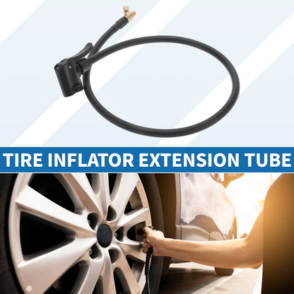 1pc 27.56in M8x0.8 Tire Inflator Extension Tube 0.305in x32TPI for Car