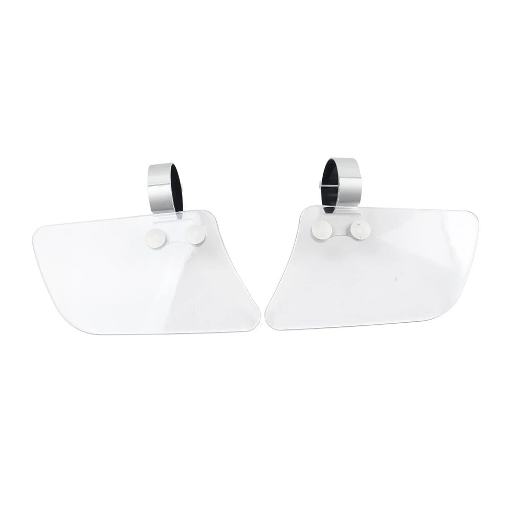 Clear Motorcycle Front Wind Fork Air Deflector for Honda, Kawasaki, Yamaha